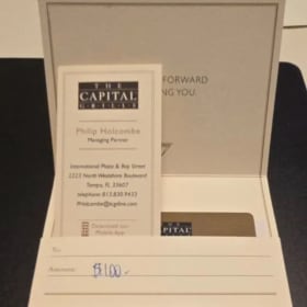 Capital Grille gift card - $100 item