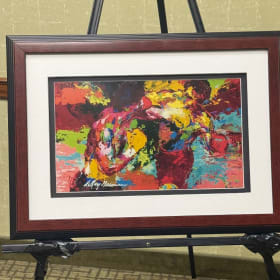 Leroy Neiman’s Framed Print of Muhammad Ali in Action item
