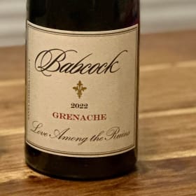 WINE| Babcock 2022 Grenache Red Wine (Value: $48) item