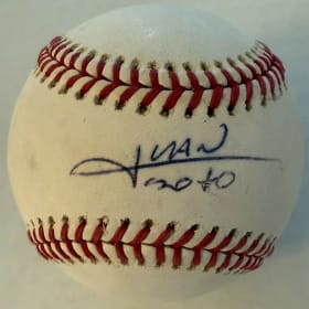 Juan Soto Autographed Baseball item