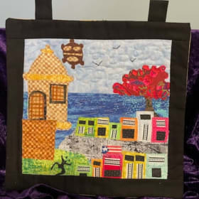 Lot # 24: La Perla tapestry by artist, Martha Almánzar item