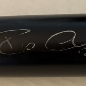 Robinson Cano Autographed Bat item
