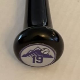 Charlie Blackmon Autographed Inscribed Bat item