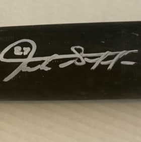 Giancarlo Stanton Autographed Bat item