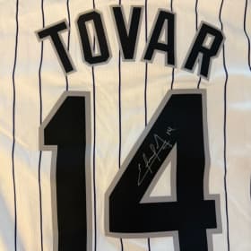 Ezequiel Tovar Autographed Jersey item