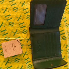 Patricia Nash Reiti Tooled Green Leather Wallet item