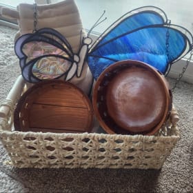 Handcrafted Home Decor Basket item