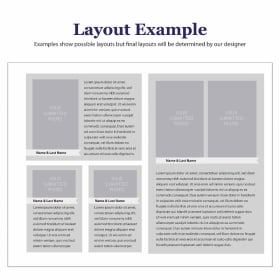 Fifth Grade Dedication - 1/4 Page // (Un quarto de Página) item