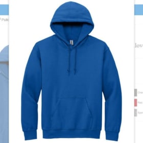 Hoodie, adult 3X (NO BACK PRINT) item