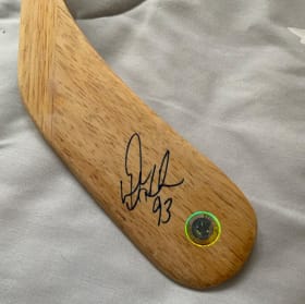 Doug Gilmour Signed Mini Stick item