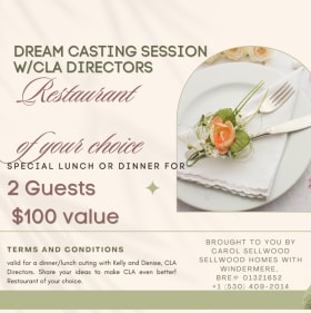 Dinner Coupon with CLA Directors item