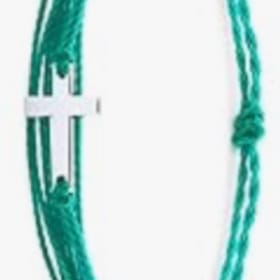 Cross Bracelet - AQUA item