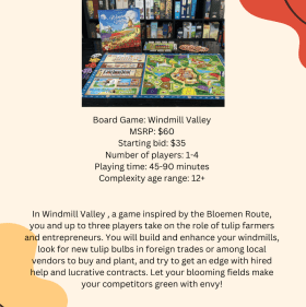Board Game: Windmill Valley item