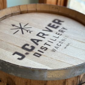 J. Carver Distillery Whiskey Barrel item