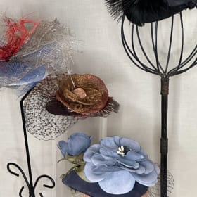 Cocktail hat/“whimsy” making class for two with Amy Smih item