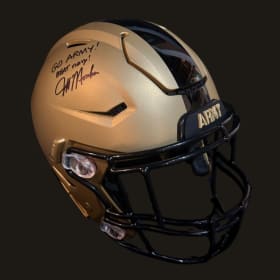 Coach Monken Football Helmet item