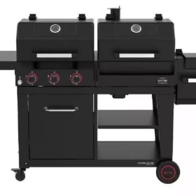 Oakford 1150 Pro 3-Burner Propane Gas and Offset Charcoal Sm item