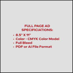 FULL PAGE COLOR - Inside Front Cover item