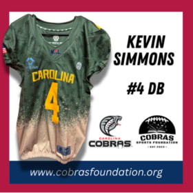 Kevin Simmons #4 DB item