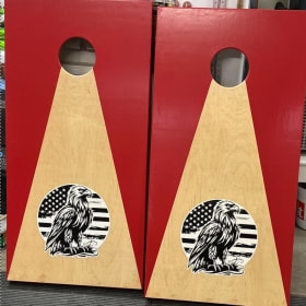 Custom Made Cornhole Set item