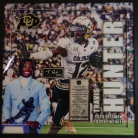 Travis Hunter Replica signautre and replia ticket item