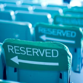 VIP Seating and Parking item