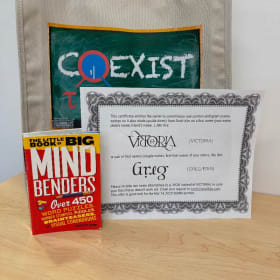 Custom Ambigram + Autographed Book item