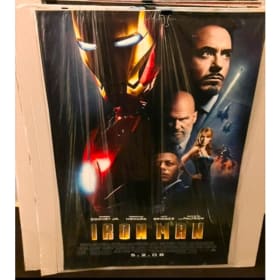 IRON MAN (2008) ORIGINAL POSTER MARVEL 27x40 INCHES D/S item