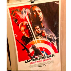 CAPTAIN AMERICA BRAVE NEW WORLD POSTER 1 27x40 INCHES D/S item