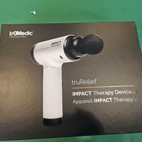 TruMedic TruRelief Impact TX is a deep tissue, percussive th item