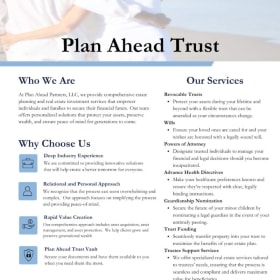 Family Trust and Estate Plan item
