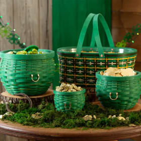 Longaberger Collectible Gift Basket Filled with Goodies item