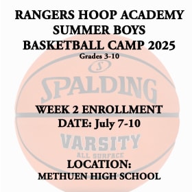 101 Summer Boys Basketball Camp Week 1 Enrollment item