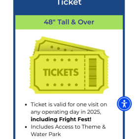 86. Wild Waves Tickets item