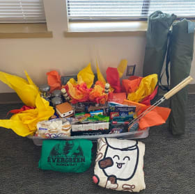38. Camp Evergreen "Have S'more Fun" Gift Basket item