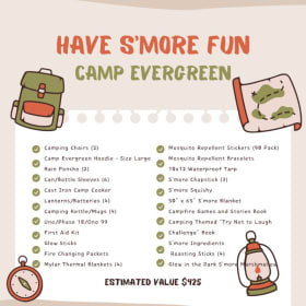 38. Camp Evergreen "Have S'more Fun" Gift Basket item