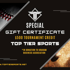 10. Top Tier Sports Tournament Credit item