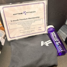 87. Three Month Anytime Fitness Membership item