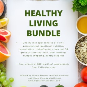 Nutrition Consultation and Supplements item