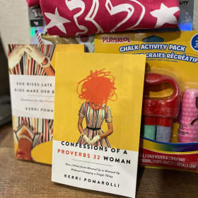 Bath Bomb and Books by Kerri Pomarolli item