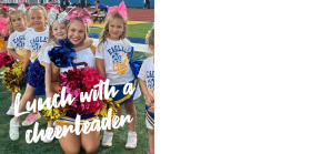 Lunch with a cheerleader item
