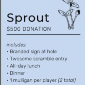 Sprout Sponsorship item