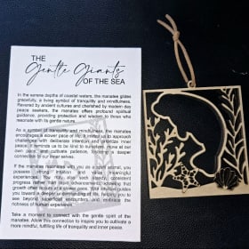 Manatee Ornament Wooden item