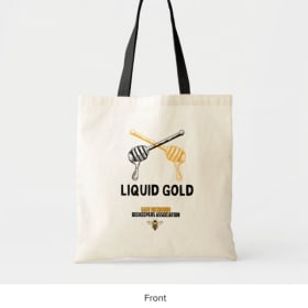 Small tote - "Liquid Gold" / ERBA logo (two-sided print) item