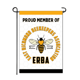 Weatherproof Garden Flag (no pole) - ERBA logo item