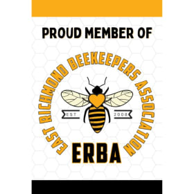 Weatherproof Garden Flag (no pole) - ERBA logo item