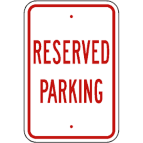 Reserved Parking Spot 2 item