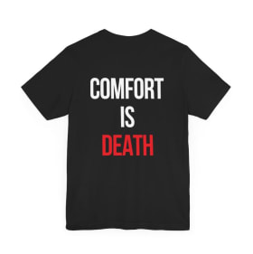 2X-LARGE SFRO Comfort is Death T-Shirt item