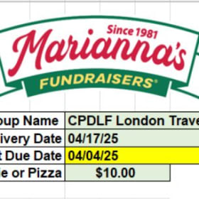 Marianna's Spring 2025 Fundraiser item