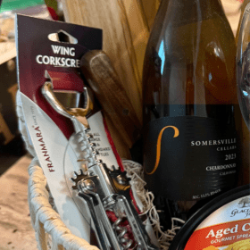 ITEM#5: Chardonnay Wine Basket item